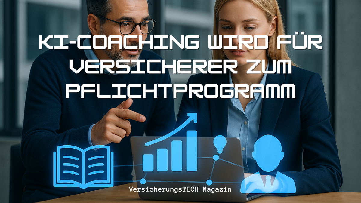 KI-Coaching wird für Versicherer zum Pflichtprogramm: Vom Lernen auf Vorrat zu Wissen on Demand