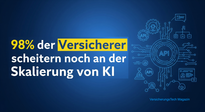 Warum 98 % der Versicherer an der Skalierung von KI scheitern – und wie sie es besser machen können